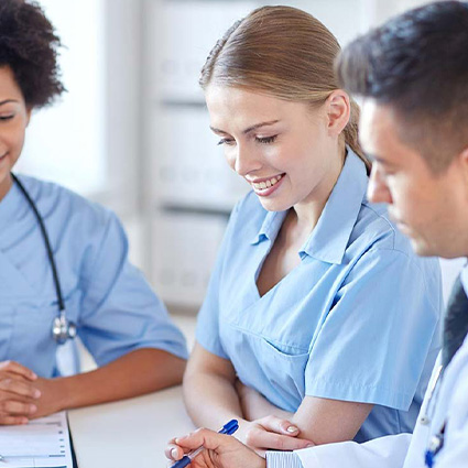 discussing a website features